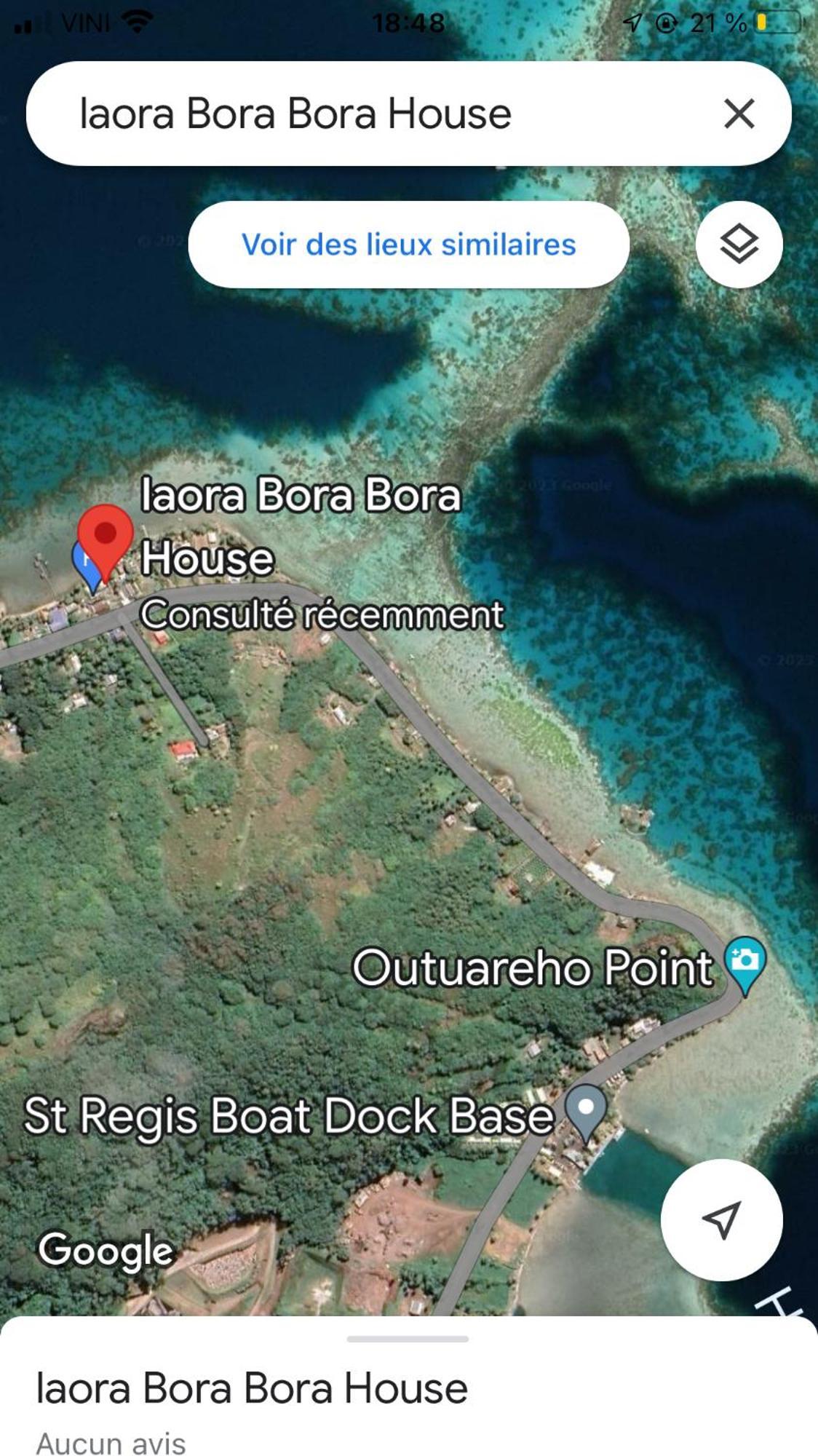 보라 보라 Iaora Borabora House Puhia 아파트 외부 사진